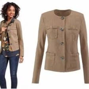 Cabi 3170 Penny Herringbone Blazer | Size M
